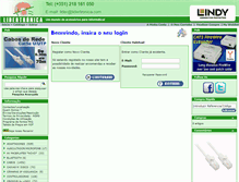 Tablet Screenshot of lidertronica.com